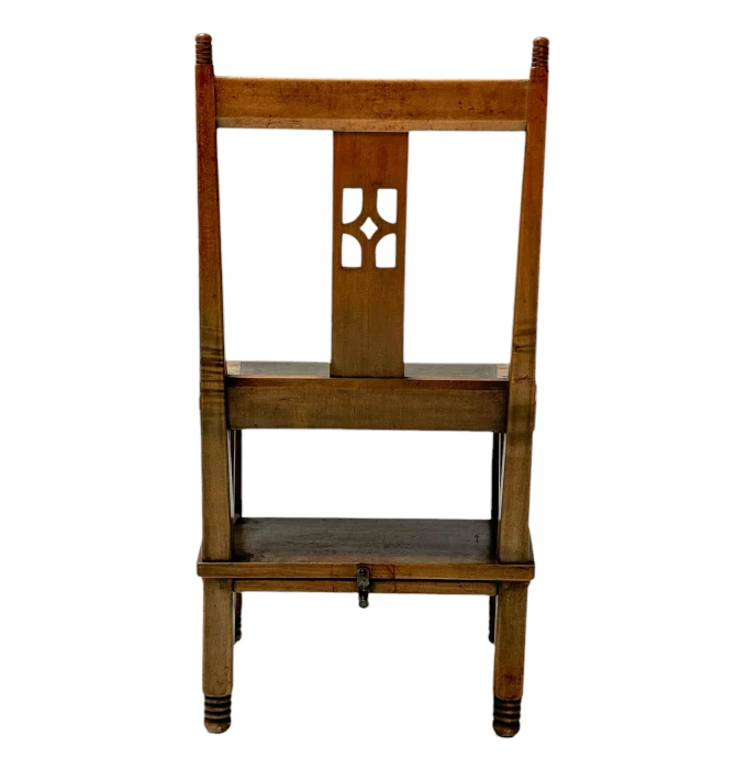 Jac. van den Bosch 't Binnenhuis Art Deco Library Chair or Library Steps, 1916